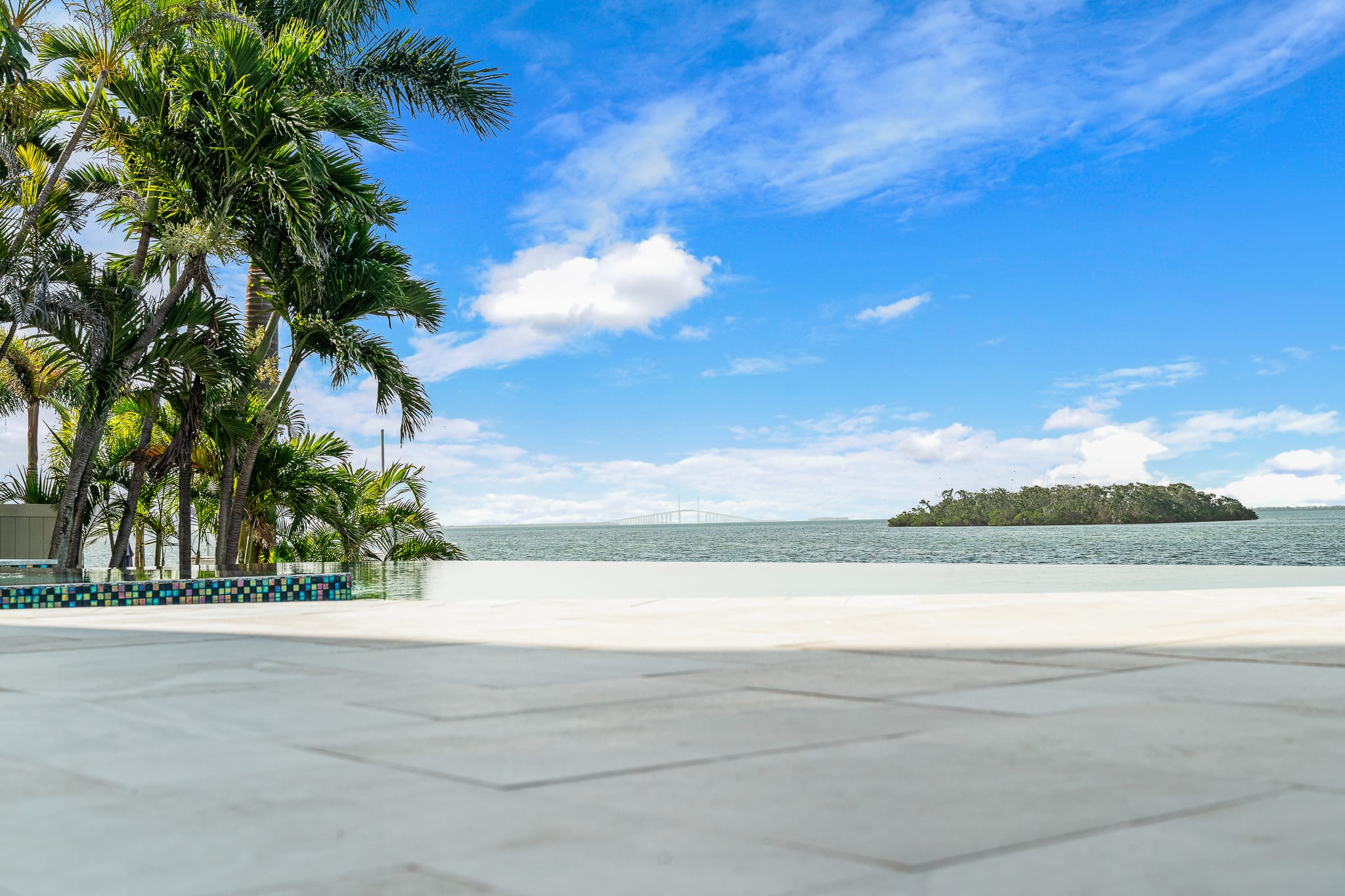 Custom swimming pool built by Pool Perfection