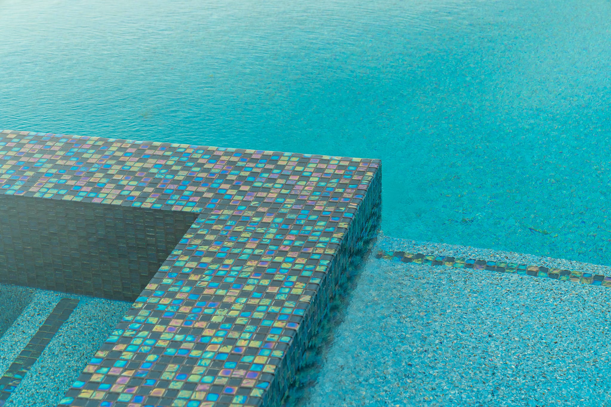 Custom swimming pool built by Pool Perfection